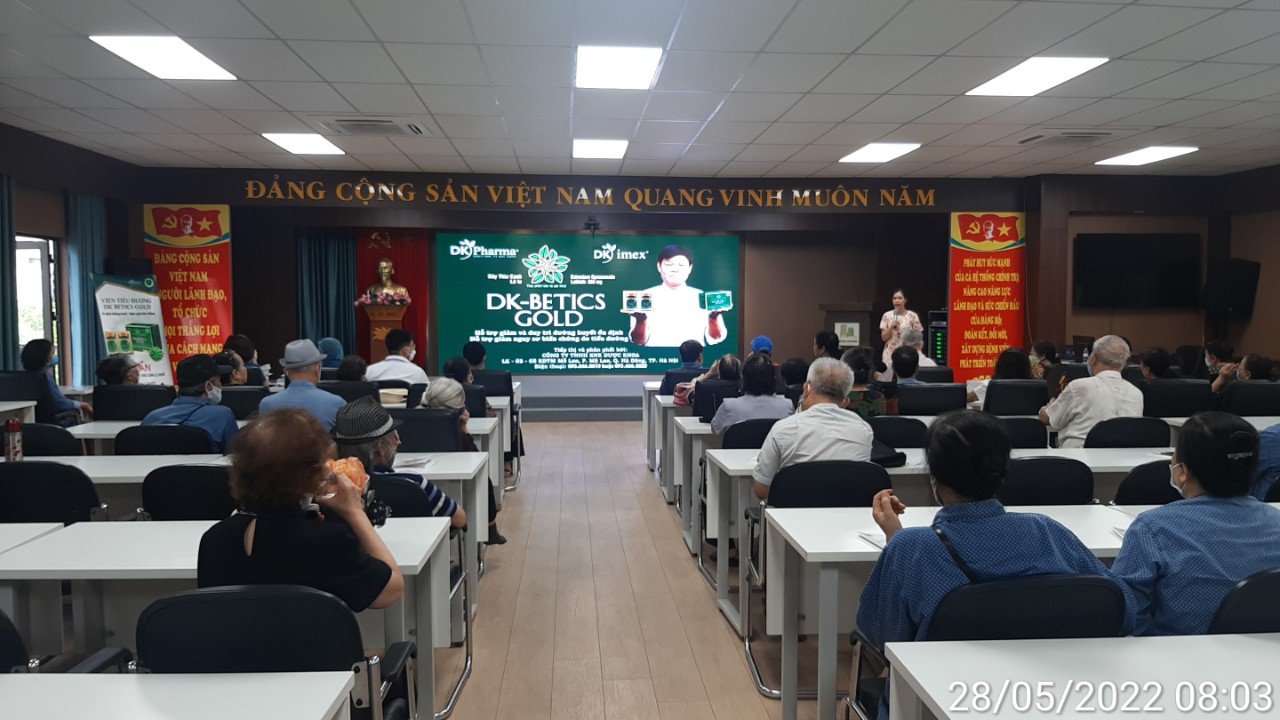 DK-BETICS ĐỒNG HÀNH CÙNG CÂU LẠC BỘ ĐÁI THÁO ĐƯỜNG BỆNH VIỆN THANH NHÀN THÁNG 5.2022 VỚI CHỦ ĐỀ “ĐÁI THÁO ĐƯỜNG VÀ COVID 19”