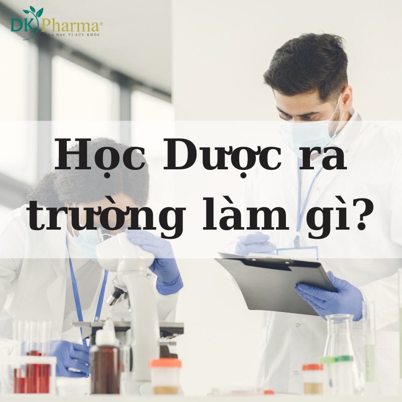 Học ngành Dược ra trường có thể làm gì?
