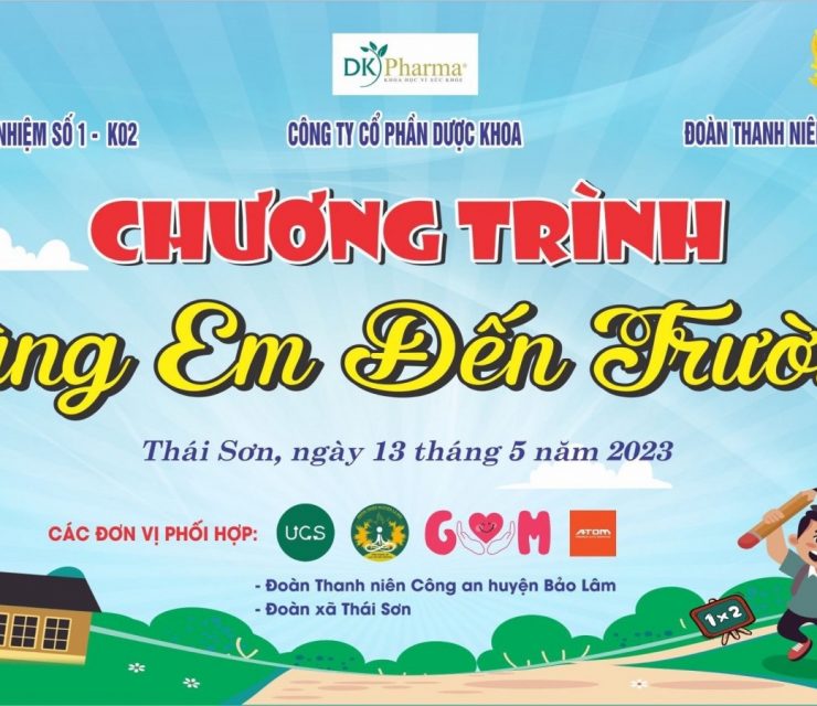 DK PHARMA CÙNG EM ĐẾN TRƯỜNG 2023