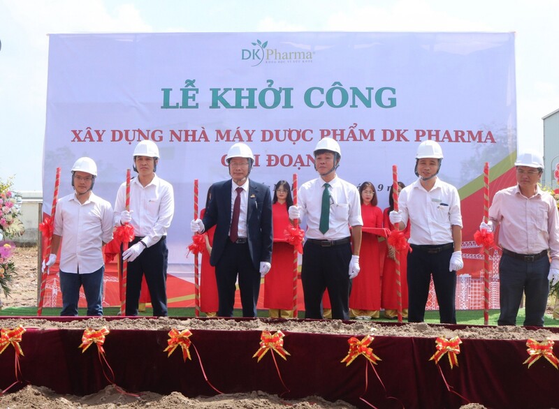 KHỞI CÔNG MỞ RỘNG, NÂNG CẤP NHÀ MÁY DƯỢC PHẨM DKPHARMA TẠI KCN QUẾ VÕ II (BẮC NINH) KHỞI CÔNG MỞ RỘNG, NÂNG CẤP NHÀ MÁY DƯỢC PHẨM DKPHARMA TẠI KCN QUẾ VÕ II (BẮC NINH)